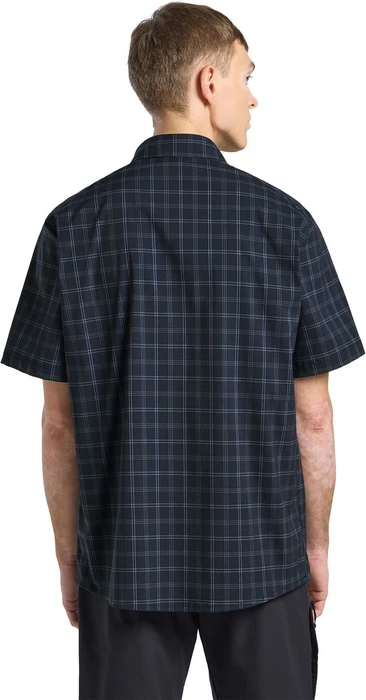 Jack Wolfskin Norbo Hemd kurzarm night blue checks (Herren)