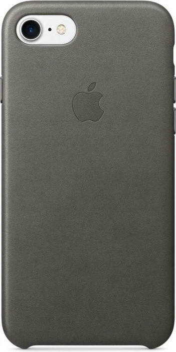 Apple Leder Case für iPhone 7 sturmgrau
