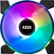 AZZA Hurricane II Digital RGB, LED-Steuerung, Fernbedienung, 120mm, 4er-Pack Vorschaubild