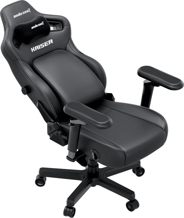 Anda Seat New Kaiser 4 / Kaiser 4 V2 Premium XL Gamingstuhl, Kunstleder schwarz