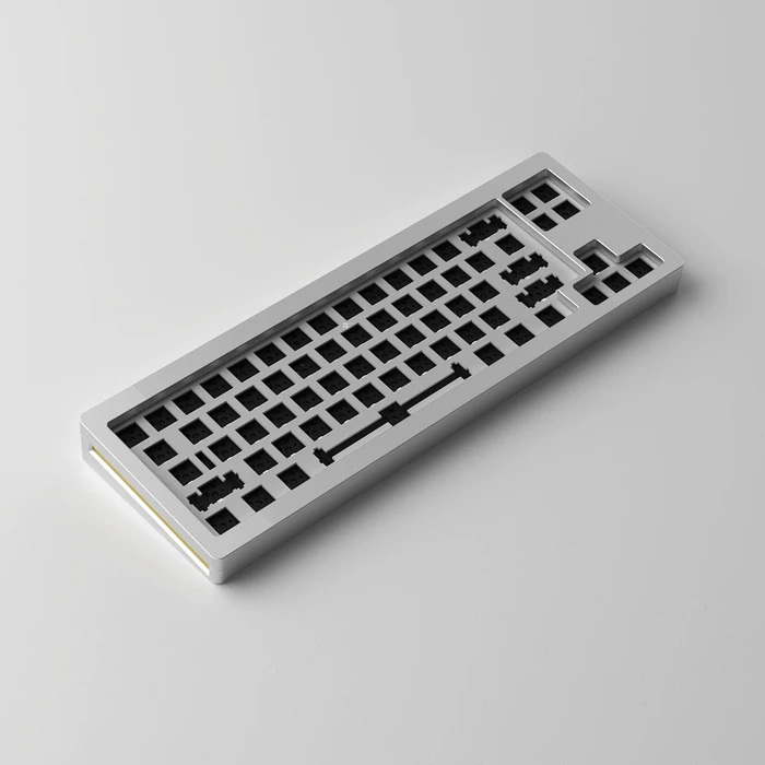Akko Monsgeek M7 VIA 65% Layout Barebone Tastatur, silber, ANSI