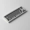 Akko Monsgeek M7 VIA 65% Layout Barebone Tastatur, silber, ANSI Vorschaubild