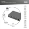 Digitus Desktop Gigabit PoE-Extender, 5x RJ-45, 85W PoE++ PD Vorschaubild
