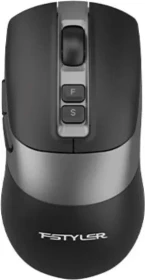 A4Tech FSTYLER FB50CS Plus Silent Wireless Mouse schwarz, USB/Bluetooth (FB50CSPLUS-BK)
