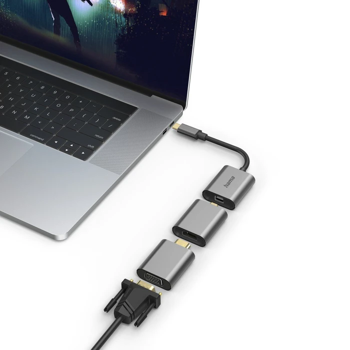 Hama 6in1 Videoadpater Set, USB-C 3.0 [Stecker]