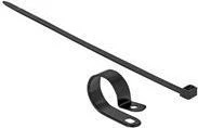 DeLOCK Befestigungsschelle mit Kabelbinder