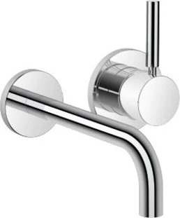 Dornbracht Meta Wand-Einhandbatterie mit Einzelrosetten chrom