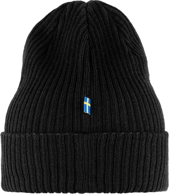 Fjällräven Rib Mütze schwarz