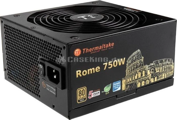 Thermaltake European Gold Rome 750W, ATX 2.3