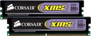 Corsair XMS2 UDIMM 4GB Kit, DDR2-1066, CL5-5-5-15