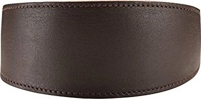 Hunter Super Soft Windhundhalsband, Leder, gepolstert, 37 XS-S, dunkelbraun