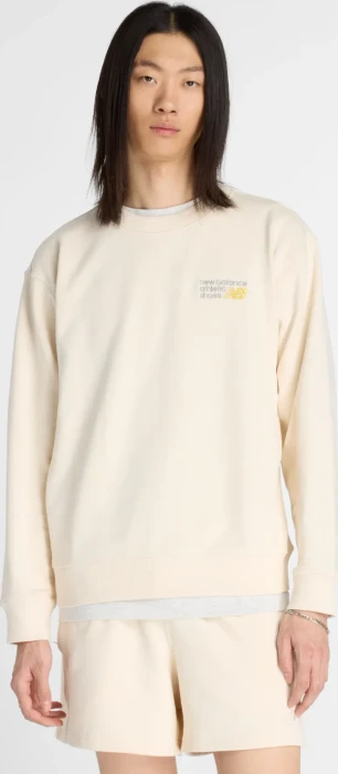 New Balance Athletics Premium Logo Crew Sweatshirt (Herren)