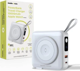 Mobile Origin Powerbank Lightning/USB-C Cable MagSafe 10000mAh weiß