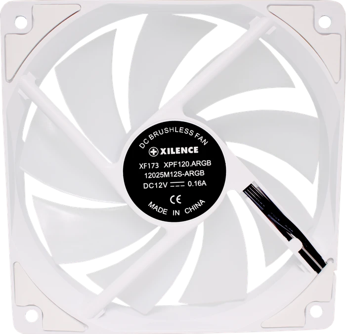 Xilence Performance A+ XF064 ARGB, weiß, 120mm