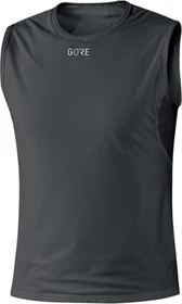 Gore Wear M Gore Windstopper Base Layer Funktionsshirt ärmellos schwarz (Herren)