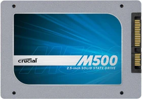 Crucial M500 960GB, 2.5" / SATA 6Gb/s