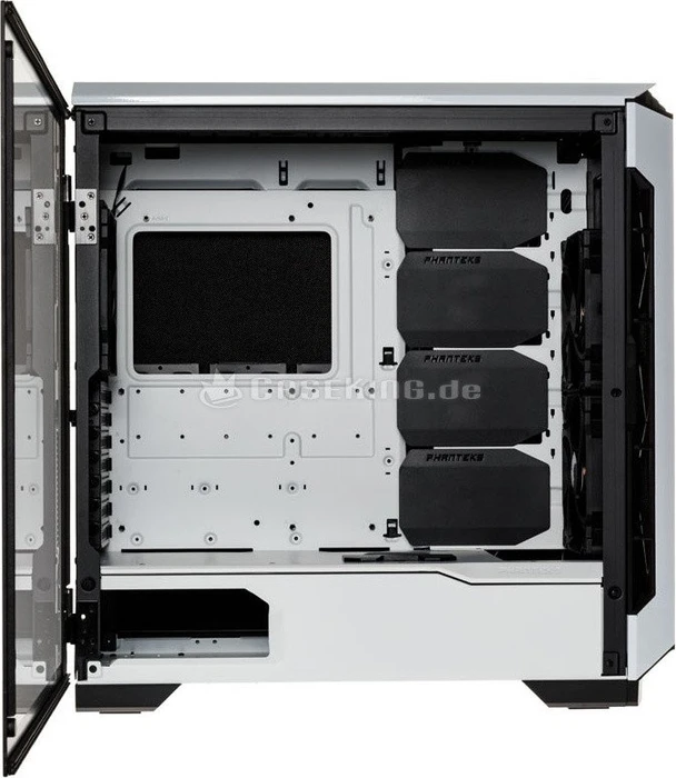 Phanteks Eclipse P600S Glacier White, weiß, Glasfenster, schallgedämmt
