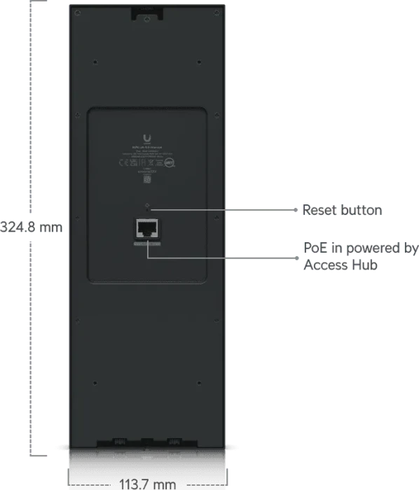 Ubiquiti G3 Intercom Gegensprechanlage, Außenstation