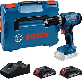 Bosch Professional GSB 18V-25 Akku-Schlagbohrschrauber inkl. L-Boxx + 2 Akkus 2.0Ah