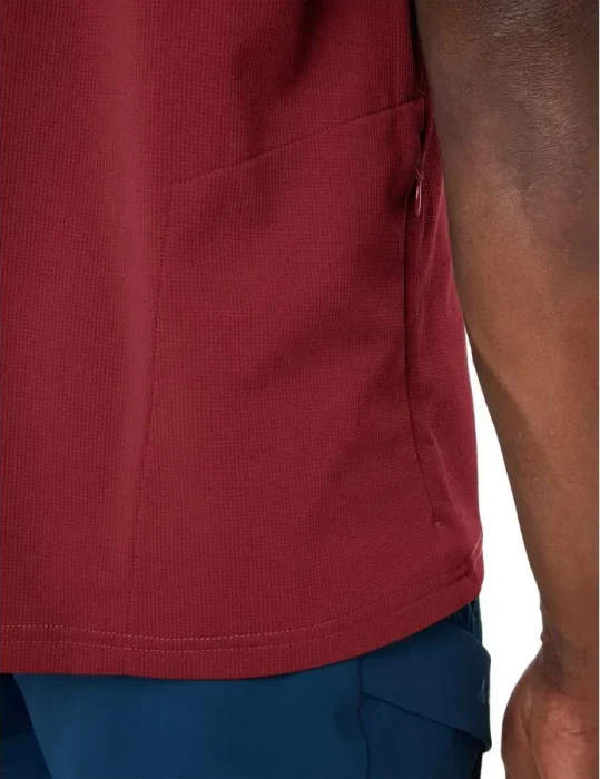 Vaude Adlux HZ Trikot kurzarm carmine (Herren)
