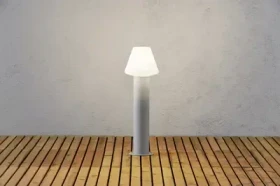 Konstsmide Barletta 60cm Wegeleuchte 1-flammig grau