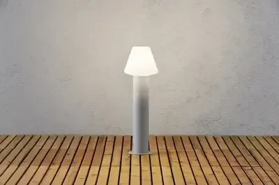 Konstsmide Barletta 60cm Wegeleuchte 1-flammig grau