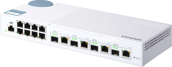 QNAP QSW-M400 Desktop Gigabit Managed Switch, 8x RJ-45, 4x RJ-45/SFP+