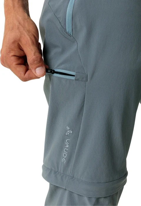 Vaude Yaras Zip-Off Zip-Off Hose lang heron (Herren)