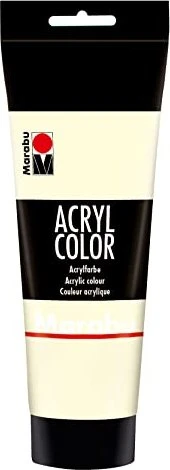 Marabu Acryl Color Acrylfarbe, elfenbein, 225ml