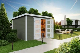 Lasita Maja Zambezi 6 Gartenhaus gletschergrün