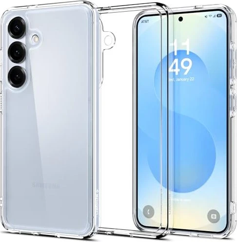 Spigen Ultra Hybrid für Samsung Galaxy S25 Crystal Clear