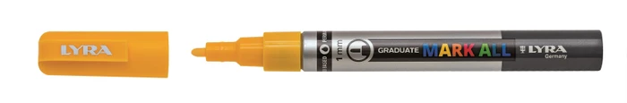 Lyra Graduate Mark All Permanentmarker 1mm gelb