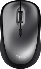 Trust Yuki Silent Wireless Mouse schwarz/grau, USB (25335)