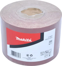 Makita Schleifblatt Sparrolle K320, 120mm x 50m, 1 Stück