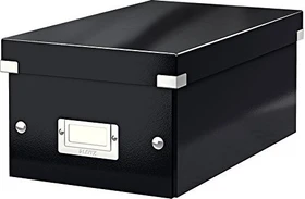 Leitz Click & Store WOW DVD Aufbewahrungsbox, schwarz