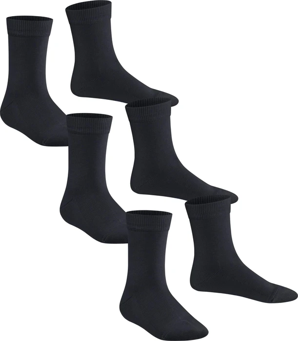 Falke Family Socken darkmarine, 3 Paare (Junior)