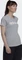adidas Loungewear Essentials Slim Logo T-Shirt kurzarm medium grey heather/white (Damen) Vorschaubild