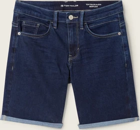 Tom Tailor Alexa Jeans Bermuda Jeans rinsed blue denim (Damen)