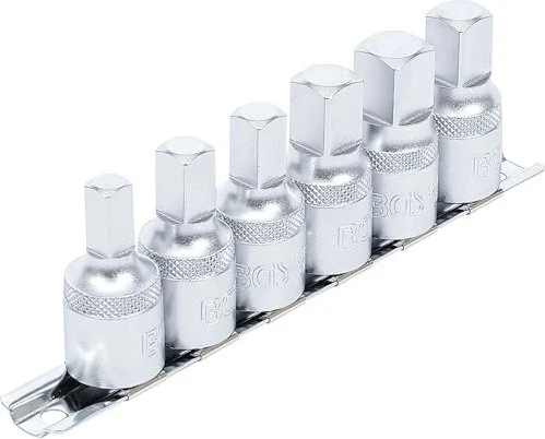 BGS technic Öldienstschlüssel-Satz 1/2" Innenvierkant 6-tlg.