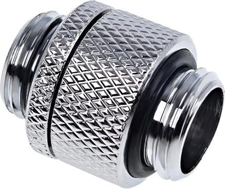 Alphacool Eiszapfen Doppelnippel G1/4", verchromt