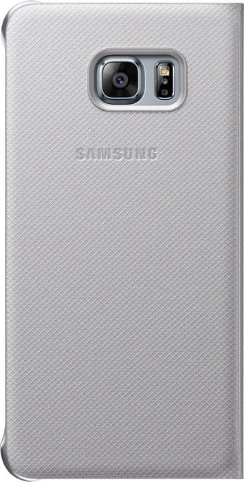 Samsung Flip Wallet für Galaxy S6 Edge+ silber
