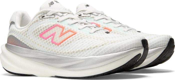 New Balance 1080v15 Breathe white/pink heat/tangerine heat (Damen)
