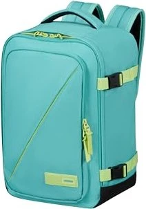American Tourister Take2cabin S Rucksack dusty turquoise/lime