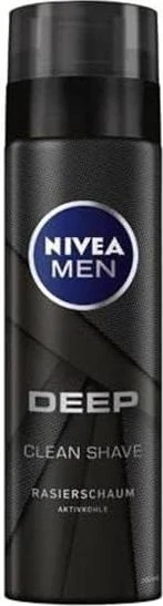 Nivea MEN Deep Clean Shave Rasierschaum, 200ml