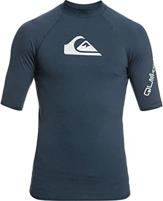 Quiksilver All Time Rashguard Funktionsshirt langarm navy blazer heather (Herren)