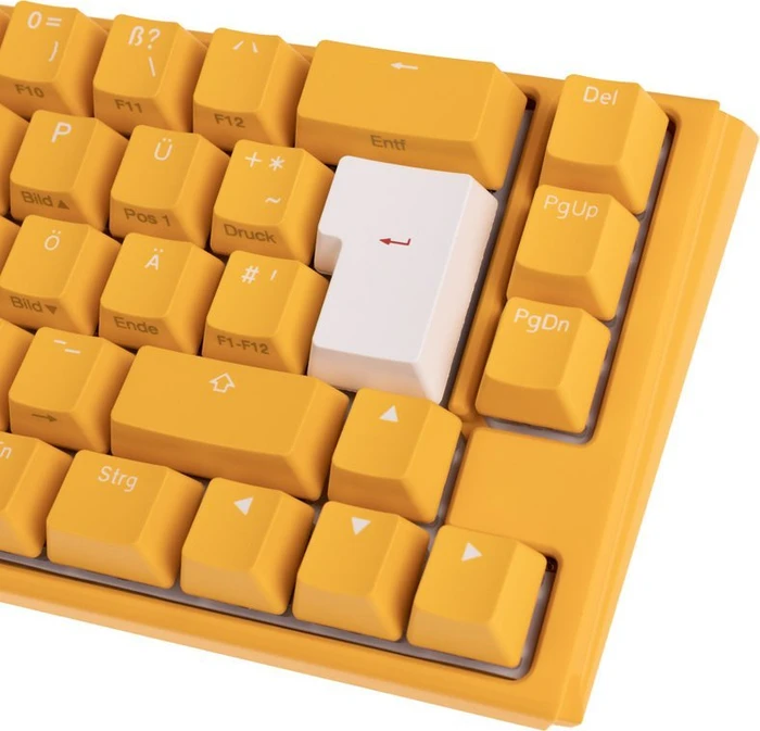 Ducky One 3 Yellow SF PBT, LEDs RGB, MX RGB BLUE, USB, DE