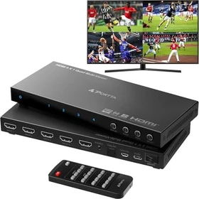 Portta HDMI Multiviewer Switch 4x1