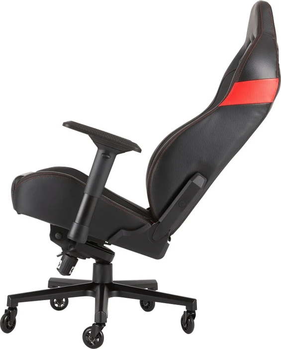 Corsair T2 Road Warrior Gamingstuhl, schwarz/rot