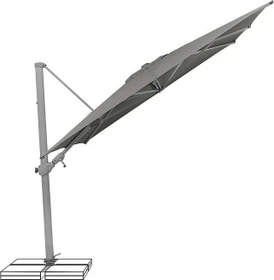 Suncomfort by Glatz Varioflex Sonnenschirm 057 300x270cm grau