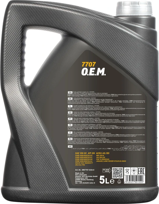 Mannol 7707 O.E.M. 5W-30 5l